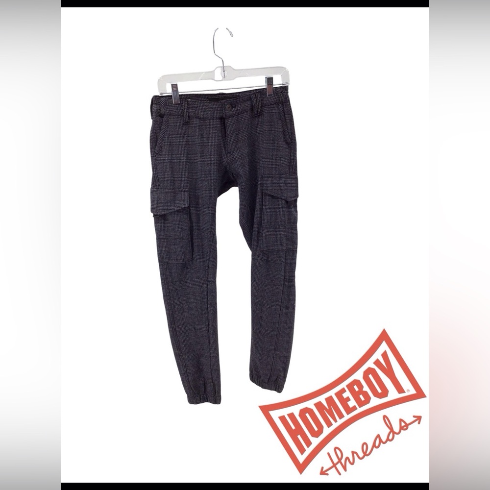 Men's Black Cargo Pants